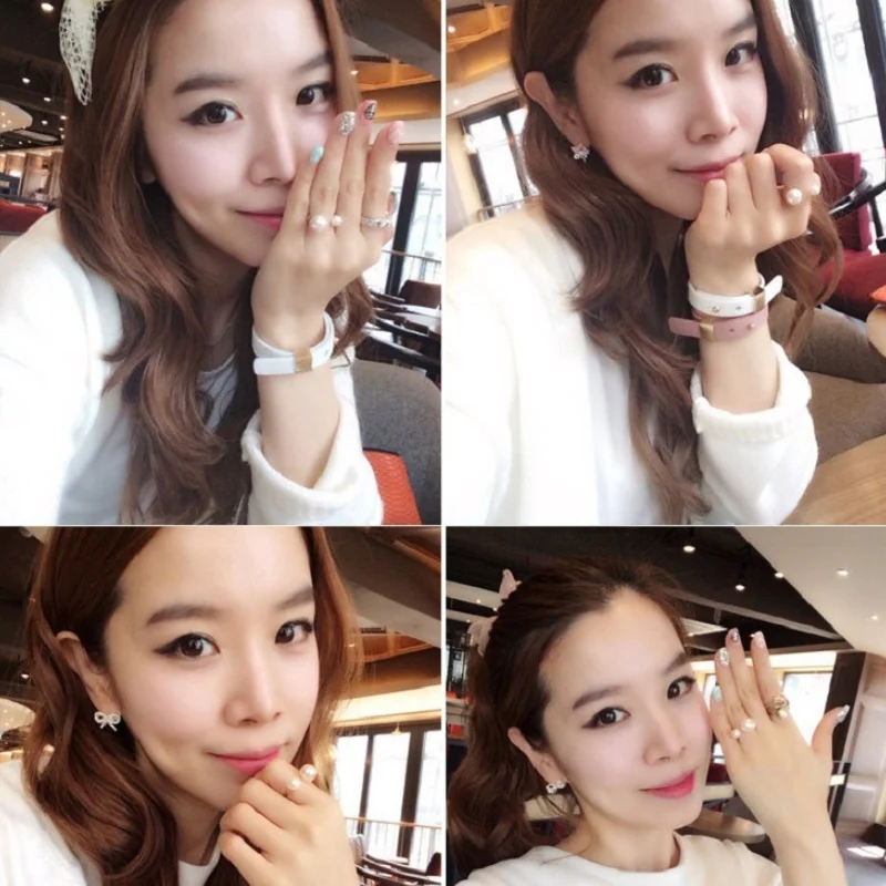 

12pcs Napkin Rings Hotel Table Iron Wire Towel Buckle Pearl Napkin Ring Napkin Ring Cloth Ring Napkin Buckle Table Decoration