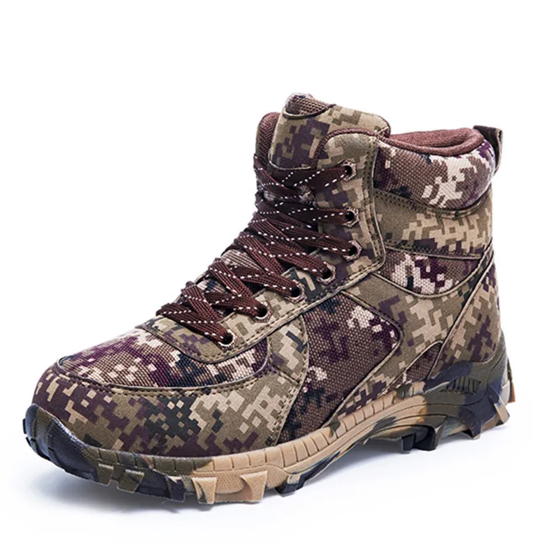 Новые зимние шерстяные мужские ботинки больших размеров водонепроницаемые