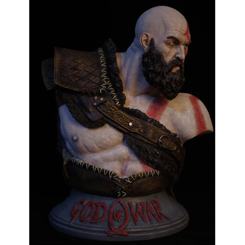 1/3 Аниме игра бюст Краски покрытие God of War кукла GK статуя Будды из ПВХ, движущаяся фигурка, собирать модель игрушка M3009