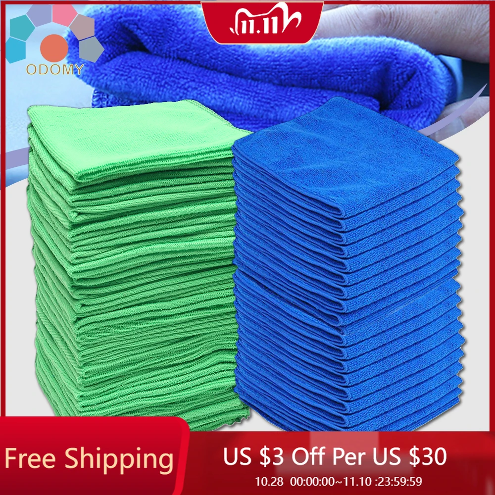 

5-50 Pcs Washing Cloth Soft Cloth Towel Duster Microfiber Car Cleaning Towel Home Cleaning Micro Fiber Towe Car Washing Glass