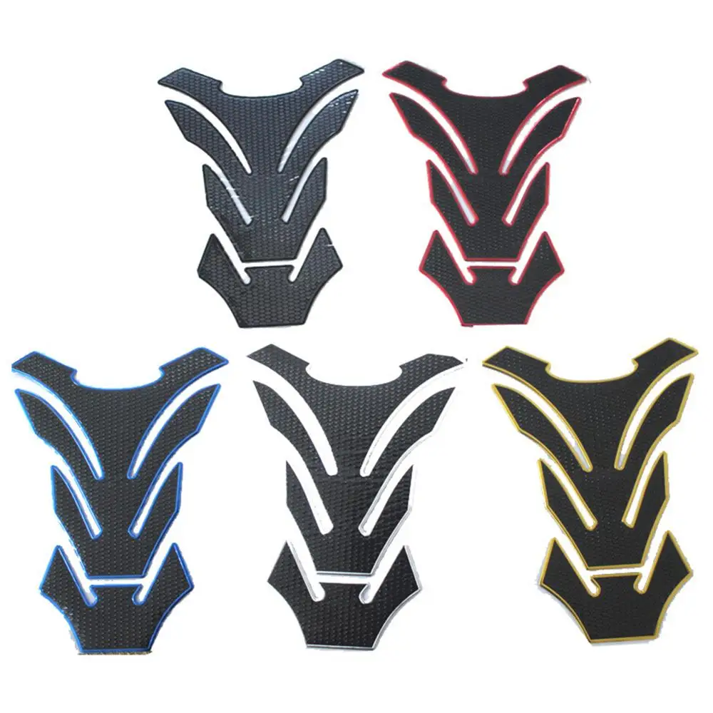 Универсальные 3D наклейки для мотоциклов накладка на бак гелевая защитная