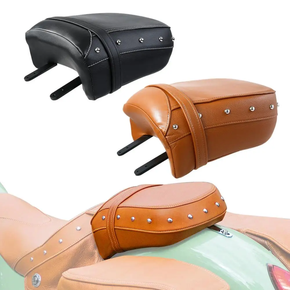 Кожаное заднее ПАССАЖИРСКОЕ СИДЕНЬЕ для мотоцикла Indian Chief 2014 2020 Dark Horse 2016 Vintage