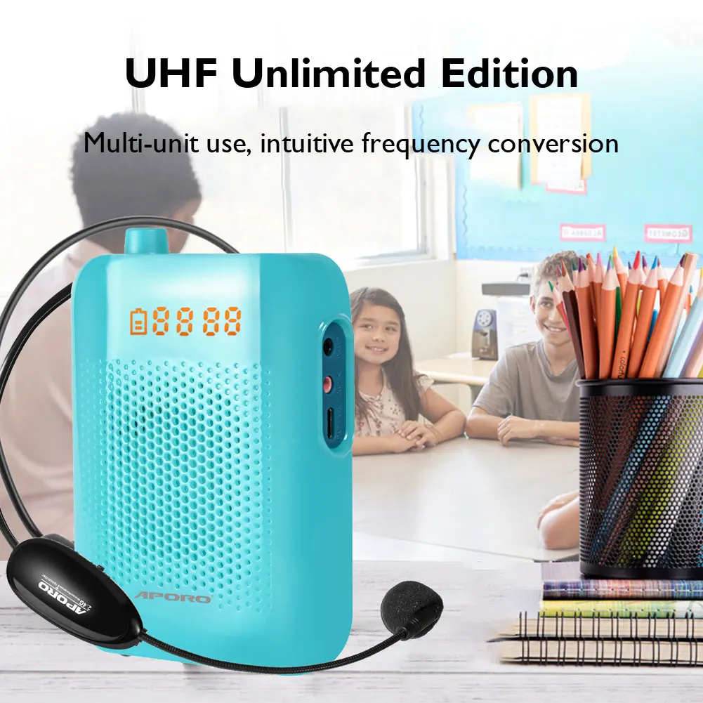 

Megaphone Speaker Bluetooth-compatible Loudspeaker Microphone Voice Amplifier Booster for Teaching Tour Guide Sales Promotion