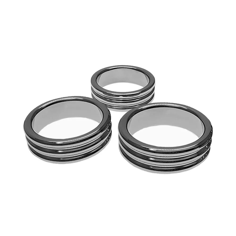 Кольцо на пенис из нержавеющей стали растягивающее кольцо для пениса с задержкой