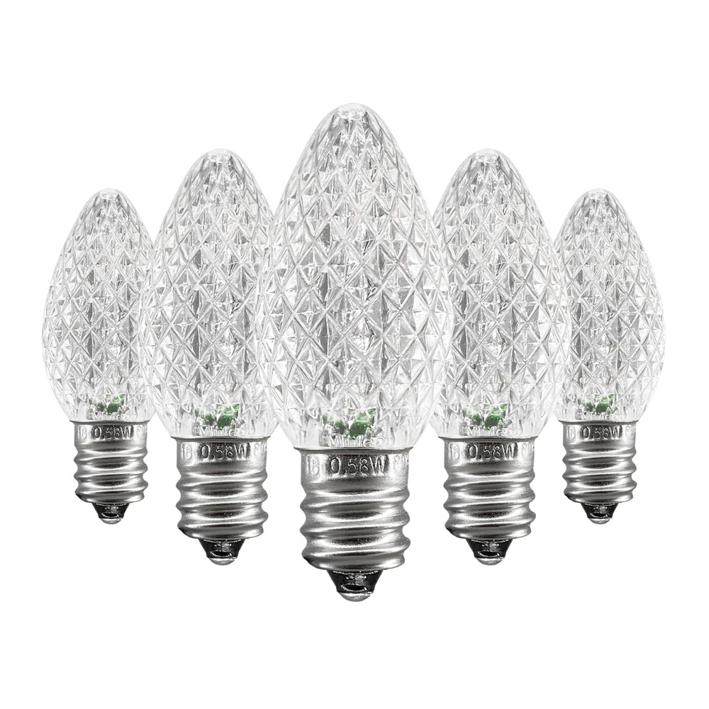 UL перечисленные коробки 25 C7 светодиодный лампы для замены 2 SMD СВЕТОДИОДНЫЙ s в