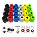 Амбушюры из пены с эффектом памяти для наушников, калибр 4,9 мм, 20 шт.10 пар ANJIRUI T500 (L M S)