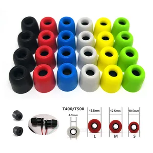 Амбушюры из пены с эффектом памяти для наушников, калибр 4,9 мм, 20 шт.10 пар ANJIRUI T500 (L M S)