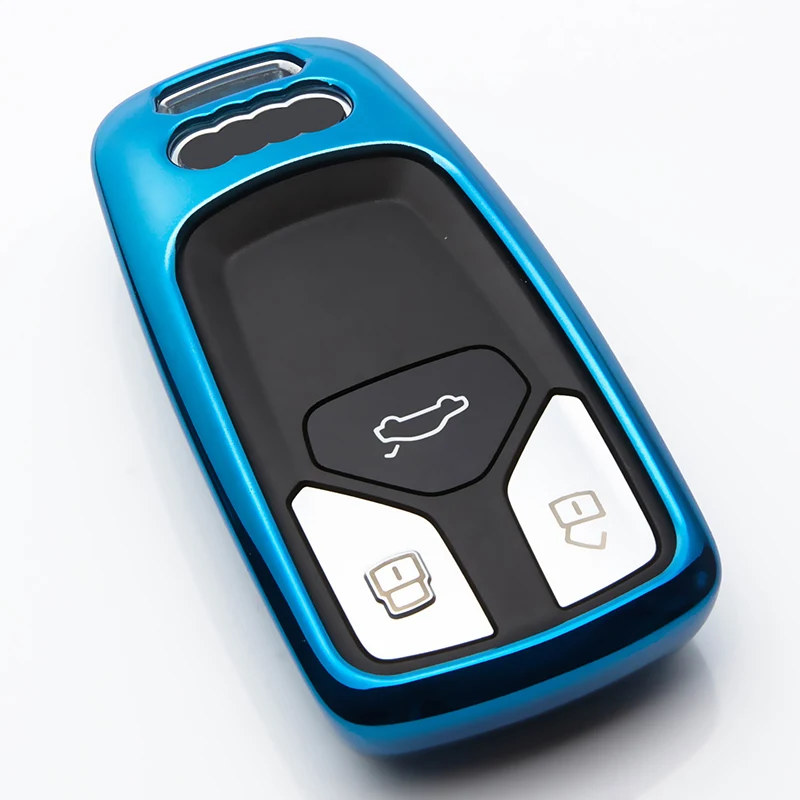 Защитный чехол для автомобильного ключа из ТПУ Audi A4l A4 B9 B7 Avant Q5 Q7 RS3 TT MK1 A3 8P A6 C6 4F
