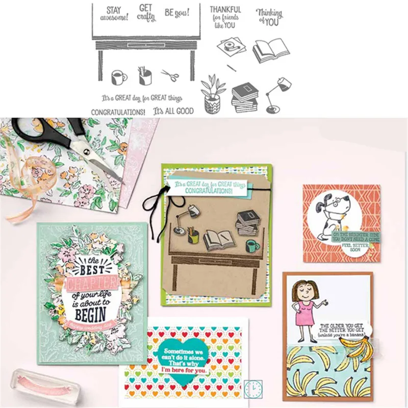 

Stamps And Dies 2021 For DIY Scrapbooking Photo Album Decor Die Cut Embossing Paper Card Crafts Making Clear Stamps And Dies