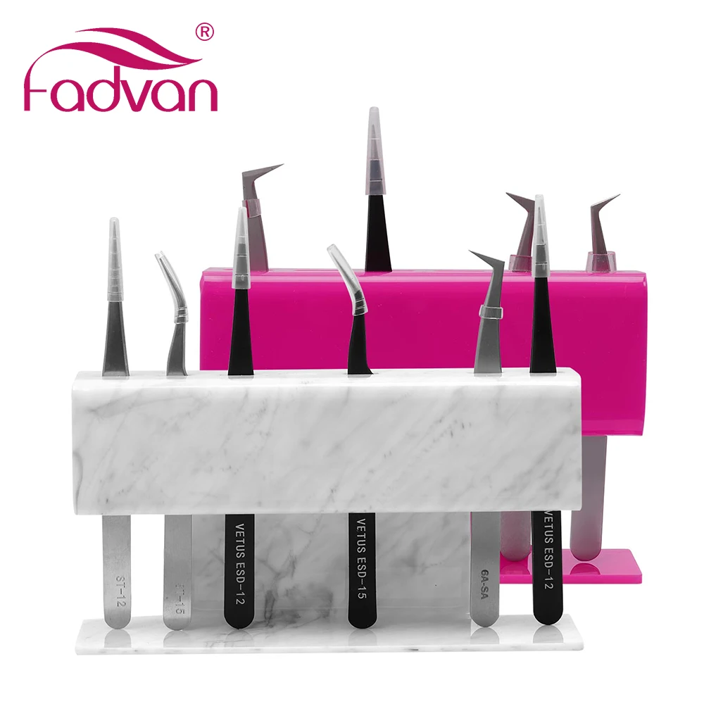 Стойка для хранения щипцов ресниц 6/8 отверстий акриловые Инструменты