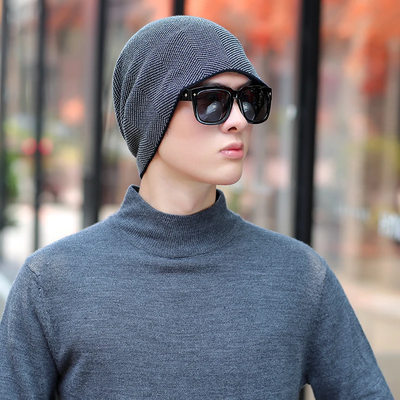 LOVINGSHA модные дизайнерские женские теплые шапки мужские шапки вязаные Skullies мешковатые шапки для девочек из искусственного меха зимние шапки HT125