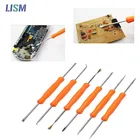 Набор инструментов для пайки и распайки, 6 шт.