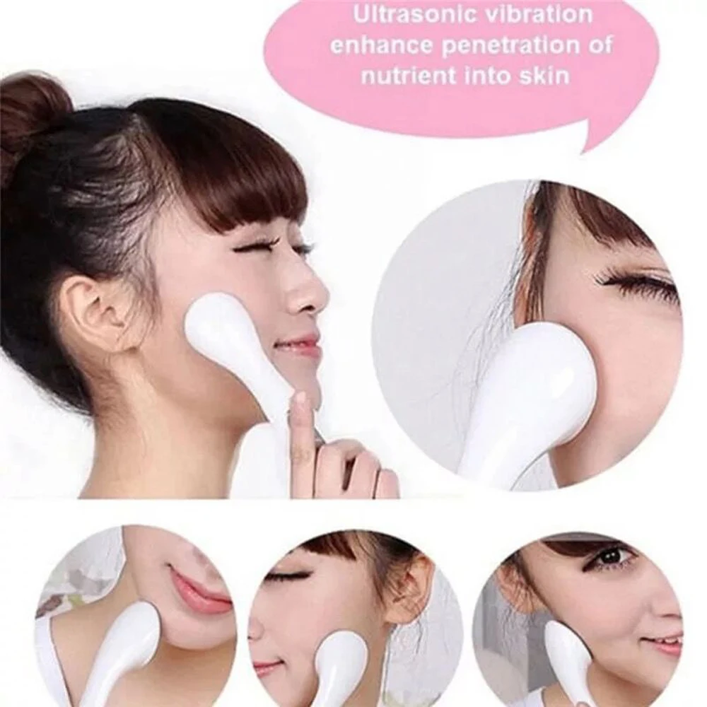 Импортный цветной светильник ультразвуковой косметический инструмент ионно