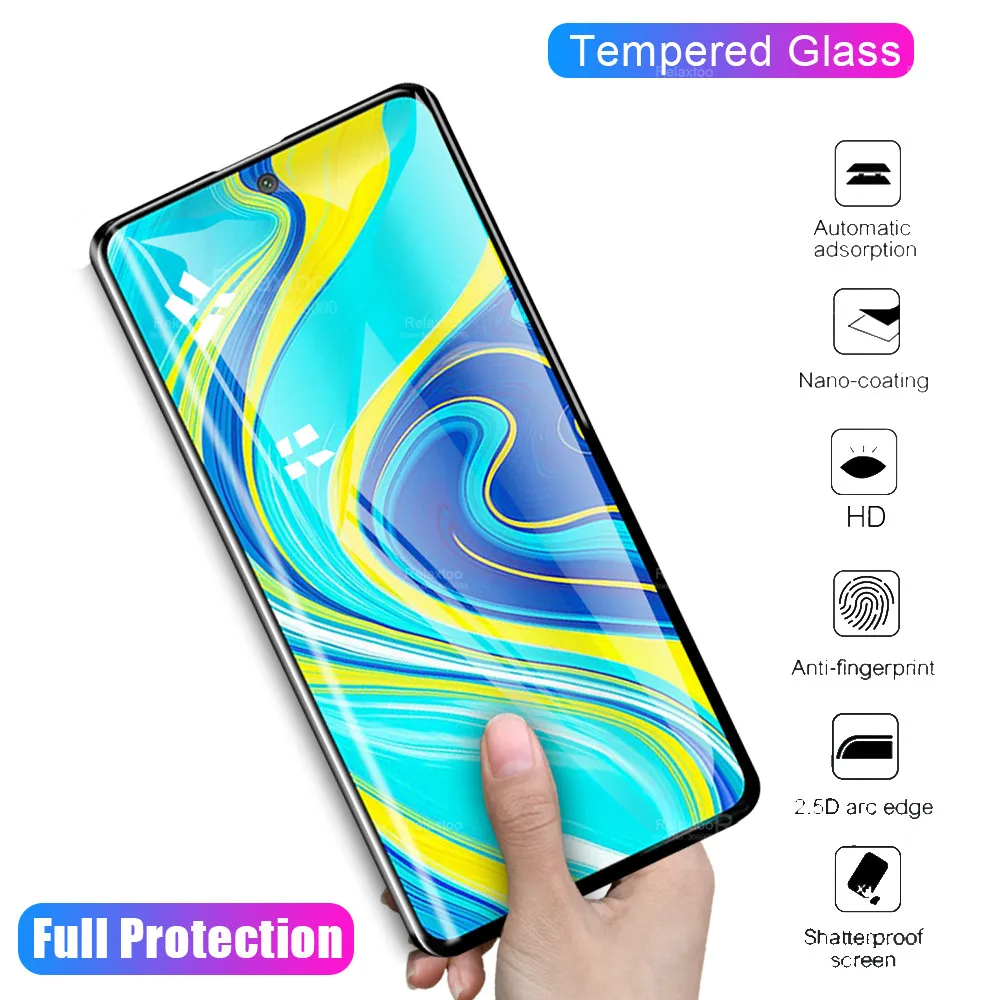 Защитное стекло для xiaomi закаленное redmi 5a 6a note9s note 9s 9 s|Защитные стёкла и плёнки
