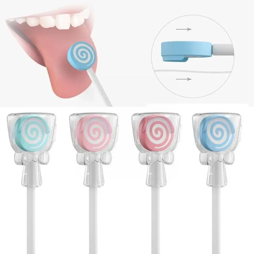 

1 шт., детский скребок для языка Y-kelin Lollipop V8m4