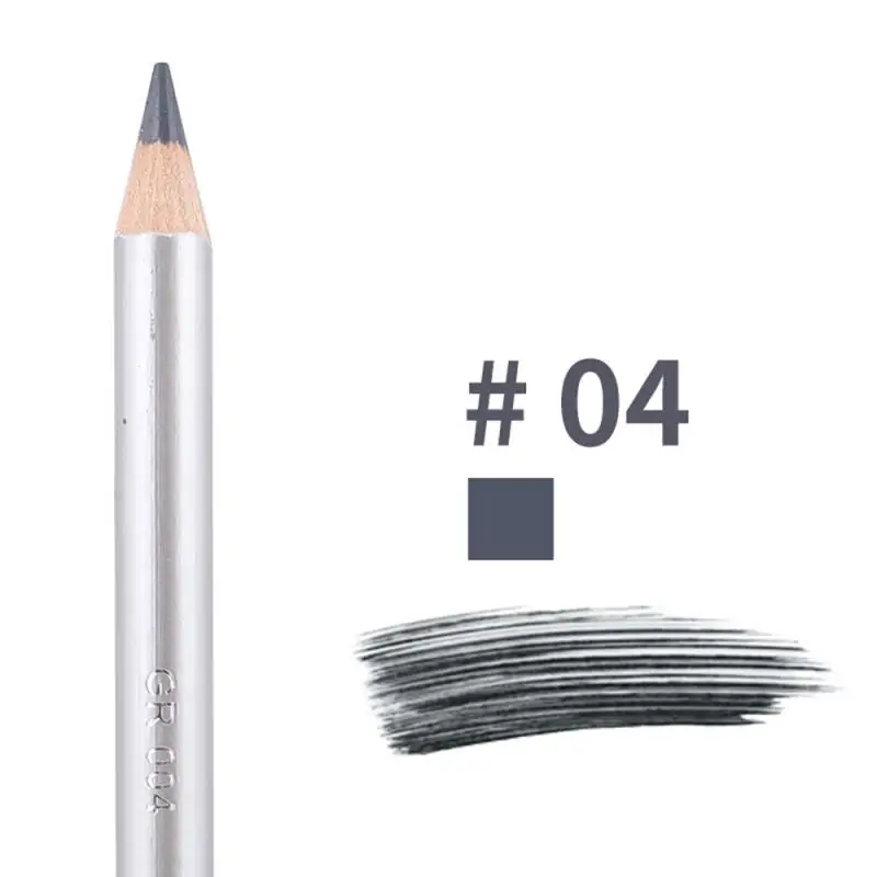 1 шт. Леопардовый женский карандаш для бровей водонепроницаемый черный глаз