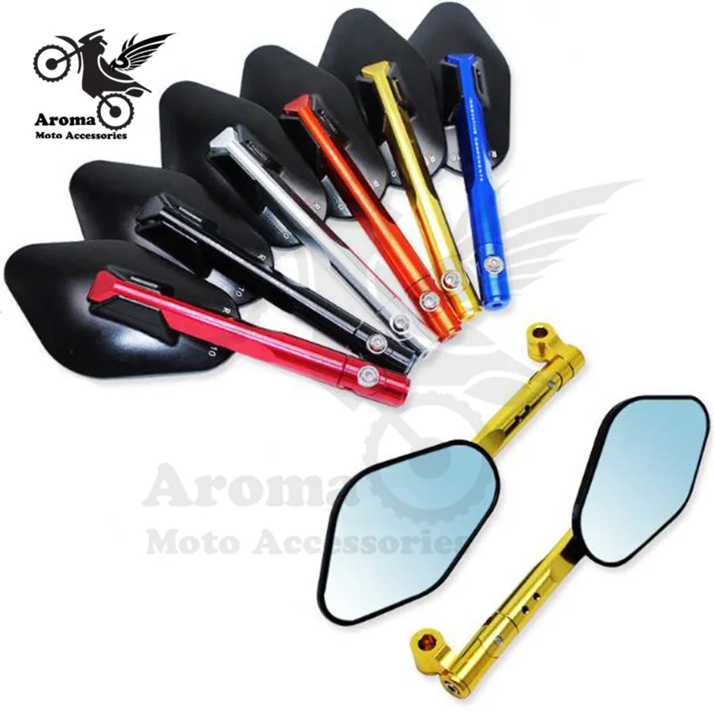 

racing moto side mirror CNC motorcycle accessories dirt pit bike side mirror for husqvarna KTM Duke motocross rearview mirror