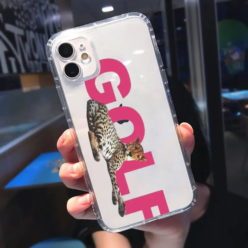 

Tyler Creator golf Phone Case Transparent soft For iphone 5 5s 5c se 6 6s 7 8 11 12 plus mini x xs xr pro max