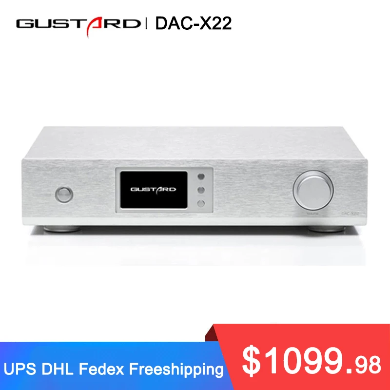 GU DAC-X22 ES9038PRO I2S XMOS Hi-Fi ЦАП PCM384K DSD512 декодер DOP | Электроника