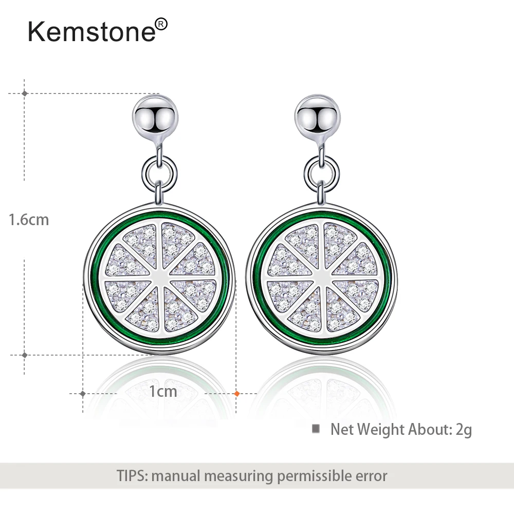 

Kemstone 925 Silver Elegant Round Cubic Zirconia Hollow-out Drop Earrings Jewelry Gift for Women Lover