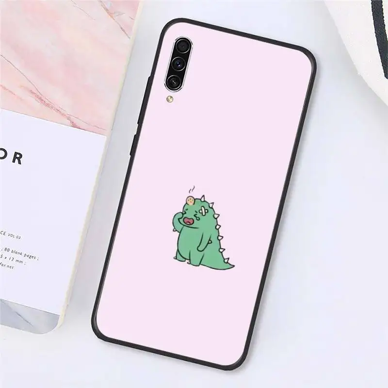 

Little dinosaur cute cartoon animal Phone Case For Samsung galaxy S 9 10 20 A 10 21 30 31 40 50 51 71 s note 20 j 4 2018 plus