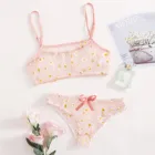 Комплект из 2 предметов, комплект одежды пикантные Для женщин набор белья бикини искушение Сексуальное белье в стиле Babydoll эротическая одежда трусы чувственное белье женщина