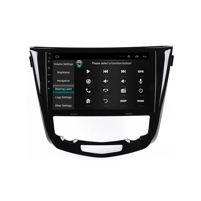 10 1 &quot2.5D IPS экран Android 9 автомобильный DVD видео плеер GPS для Nissan X-Trail 2014-2016 Qashqai |