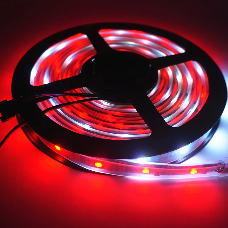 1 м/3 м/5 м WS2801 RGB Светодиодная лента IP30/IP67 DC5V индивидуально адресуемый 32