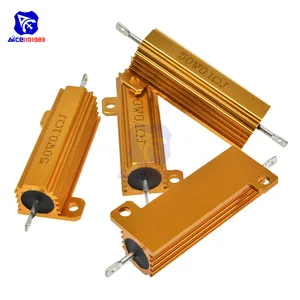 Diymore 50 Вт 0.1R -1K  5% проволочный резистор, электронный резистор с алюминиевым корпусом светодиодный светодиодной ламсветильник, делитель частоты, сервопривод