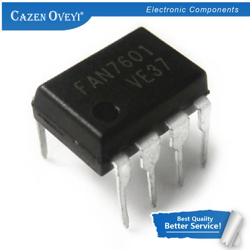 5 шт./лот FAN7601 DIP 8 7601 погружения в наличии|Интегральные схемы| |