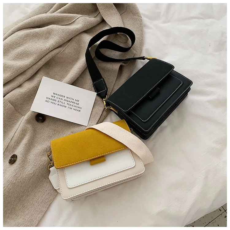 Роскошные маленькие женские сумки из нубука сумки-мессенджеры Лоскутные через