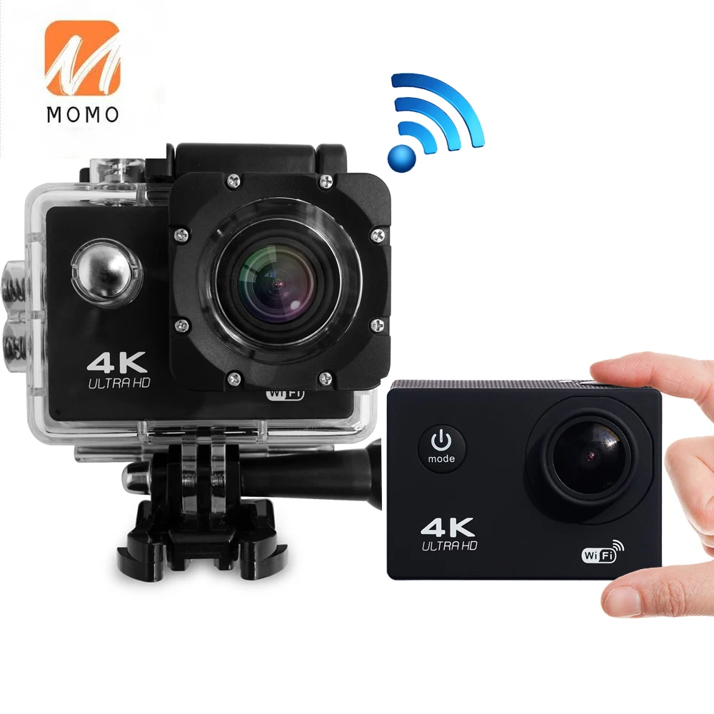 Pаспродажа Full 1080P Ultra Hd 4K Экшн-камера Be уникальная Wifi Водонепроницаемая спортивная видеокамера