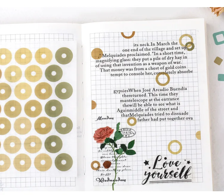 10 шт./партия Геометрическая наклейка s Bullet Journal sticker s квадратная круглая Алмазная картина наклейки для дневника Скрапбукинг этикетка наклейка