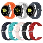 Ремешок Galaxy Active2 для Samsung Galaxy Watch Active 2, 44 мм, 40 мм, SM-R830, SM-R820, спортивный ремешок для часов 20 мм