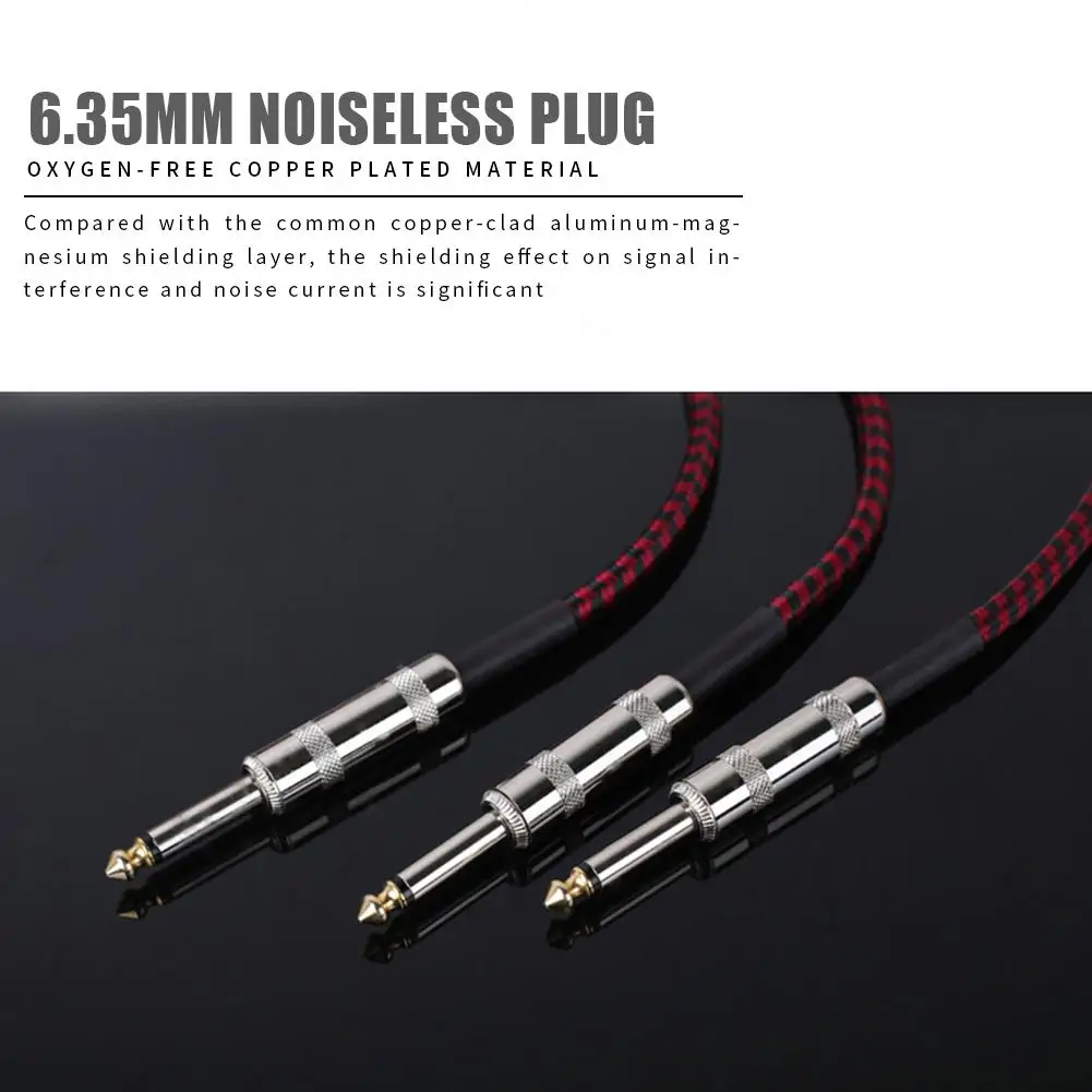 Горячая Распродажа гитарный аудио кабель с высокой чувствительностью 3 м