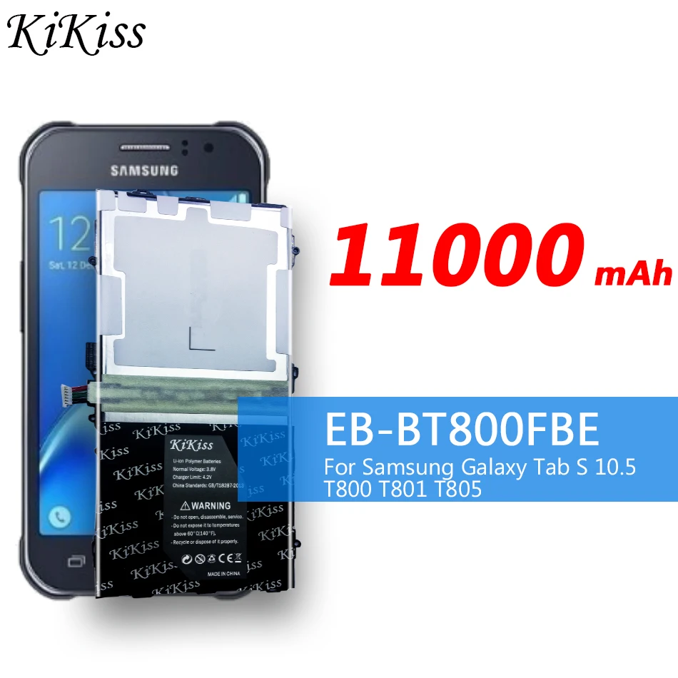Аккумулятор большой емкости 11000 мАч для Samsung Galaxy Tab S 10 5 SM T800 T801 T805 планшет с