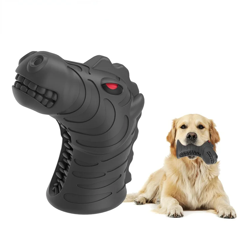 Creative Animal Zebra Natural Rubber Toys Chew Squeaky Whistling Pet Toys Interactive Sound Accessory Pet Products