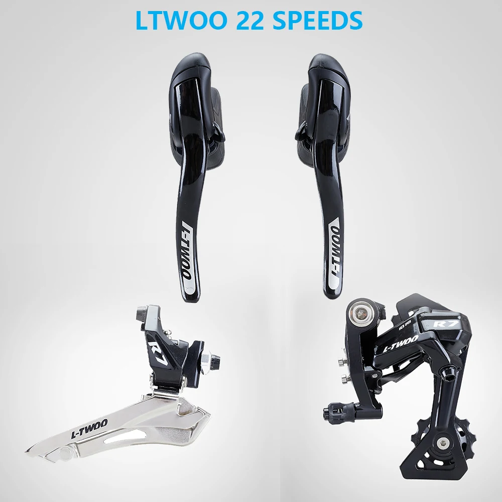 Комплект скоростей для велосипеда LTWOO R7 2x10 20s 4 переключателя передач + задние
