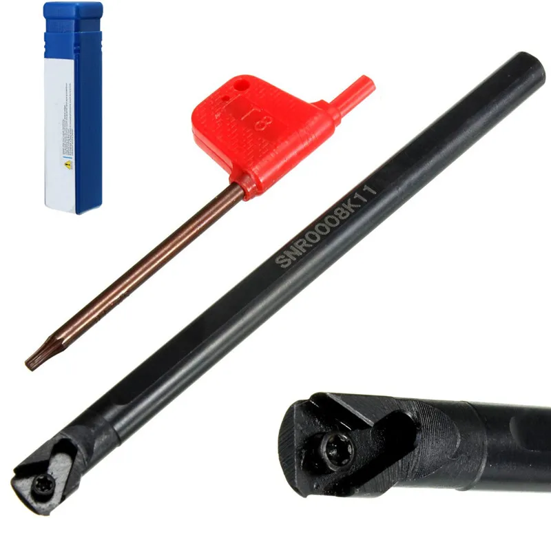 Внутренний токарный станок SNR0008K11 резец инструмент T8 гаечный ключ 8x125 мм 11 IR/11 NR |