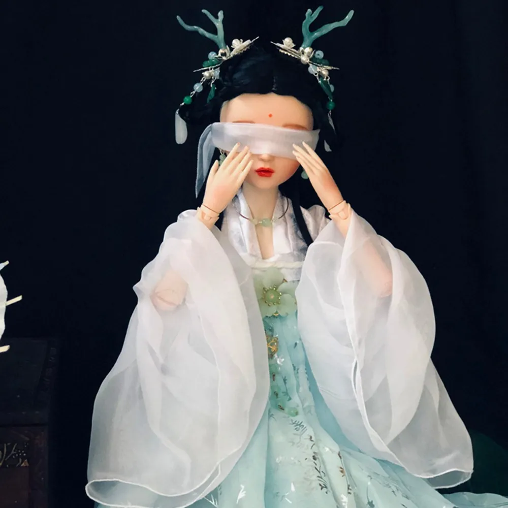 BJD кукла 1/3 куклы с макияжем 60 см кружевное платье Набор игрушка мягкая виниловая