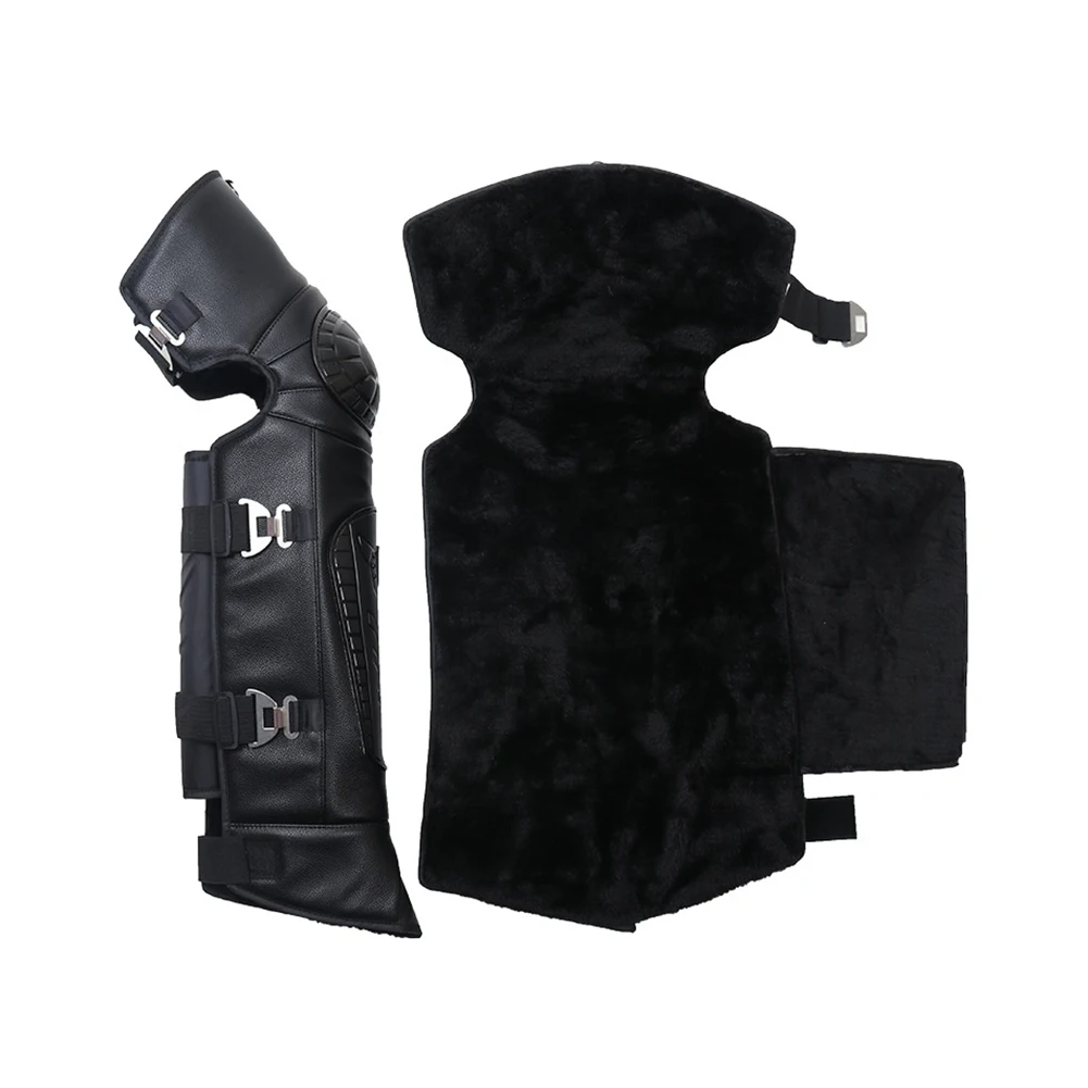 

1 пара, защитные наколенники для мотоцикла, из ПУ кожи