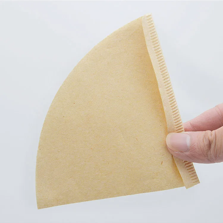 

100 Pieces New Wooden Hand V60 Drip Paper Coffee Filter 102 coffee strainer Bag Espresso Tea Infuser Accessories