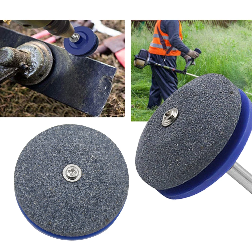 1 шт. газон точилка для косилки Мощность ручная дрель Ножи точильный камень | Дом и