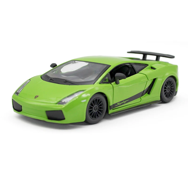 Bburago 1/24 1:24 Scale 2007 Lamborghini Gallardo Superleggera гоночный спортивный автомобиль литой Дисплей