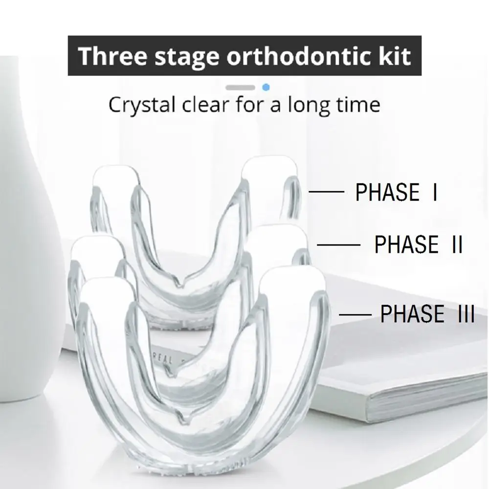 

Orthodontic Braces Dental Braces Instanted Silicone Smile Teeth Alignment Trainer Teeth Retainer Mouth Guard Braces Tooth Tray