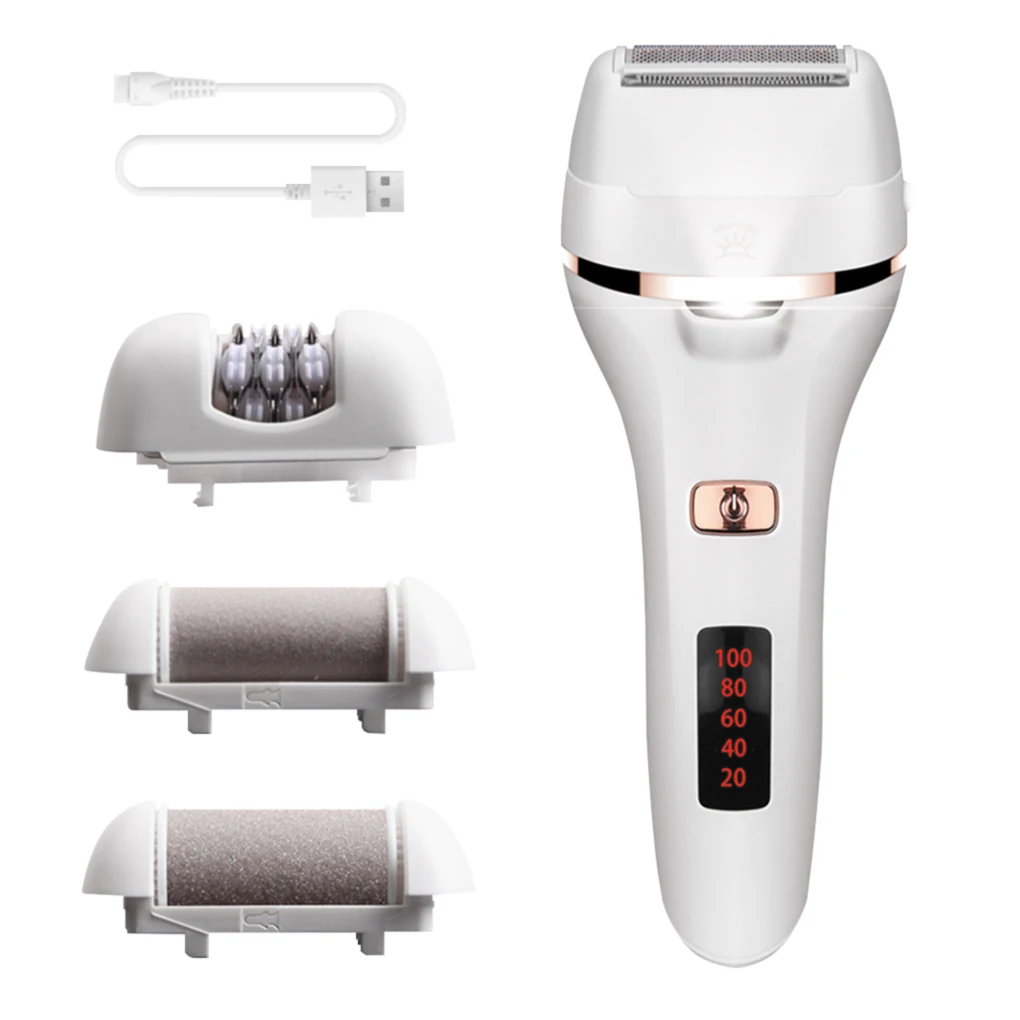

Electric Women Shaver USB Hair Remover Bikini Trimmer Fast Charging Painless Waterproof LED Display Trimmer For Whole Body