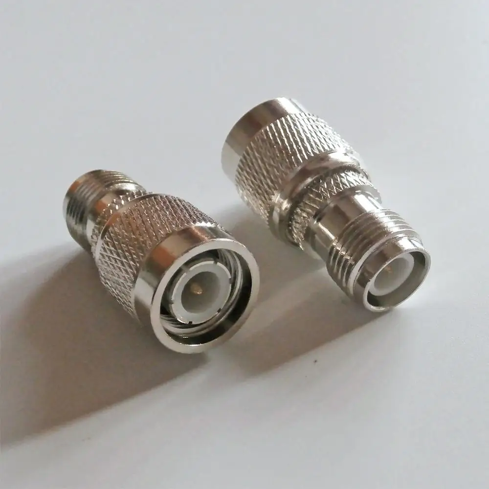 Разъем TNC к RP разъем штекер Гнездовой - латунная прямая Коаксиальная RF антенна с