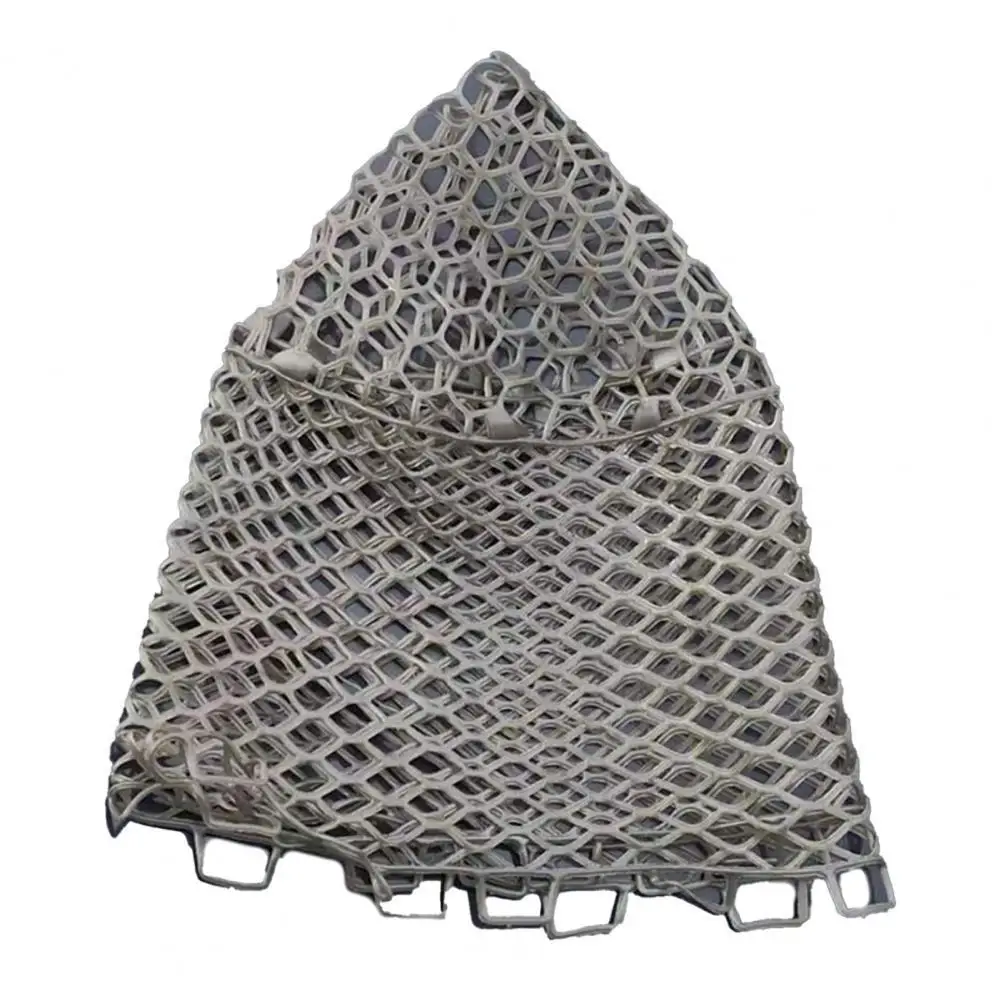

Portable Fish Landing Net Ultralight Wearproof Sturdy Rubber Fishing Dip Net High Strength Rubber Fish Net Fishing Accessory