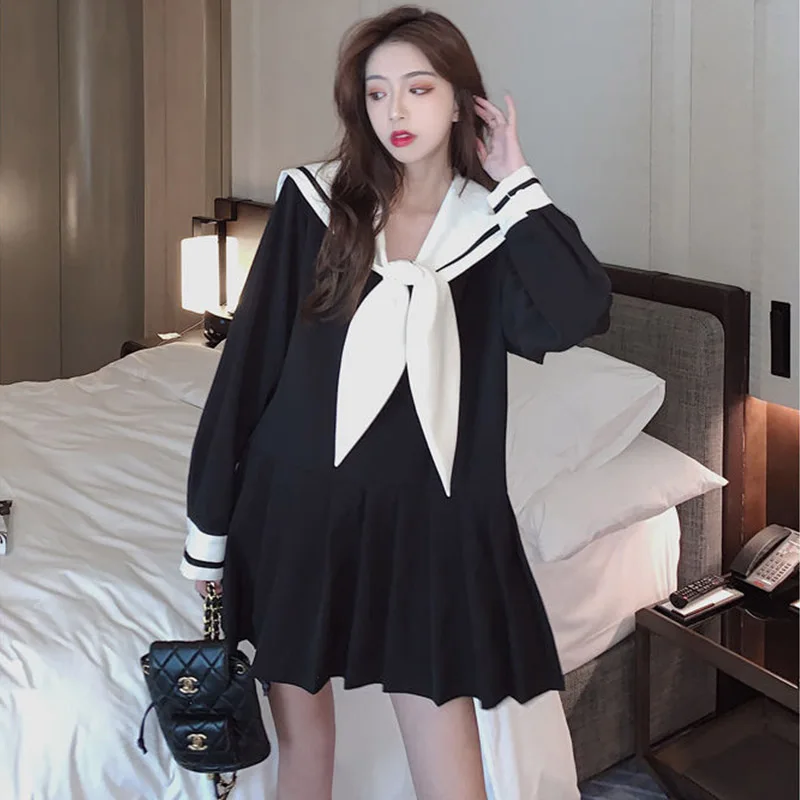 

summer 2021 new Japanese Lolita Dresses Womens French Mini A-Line All-Match Student Loose Stylish Leisure Fairy Dresses Koreanos
