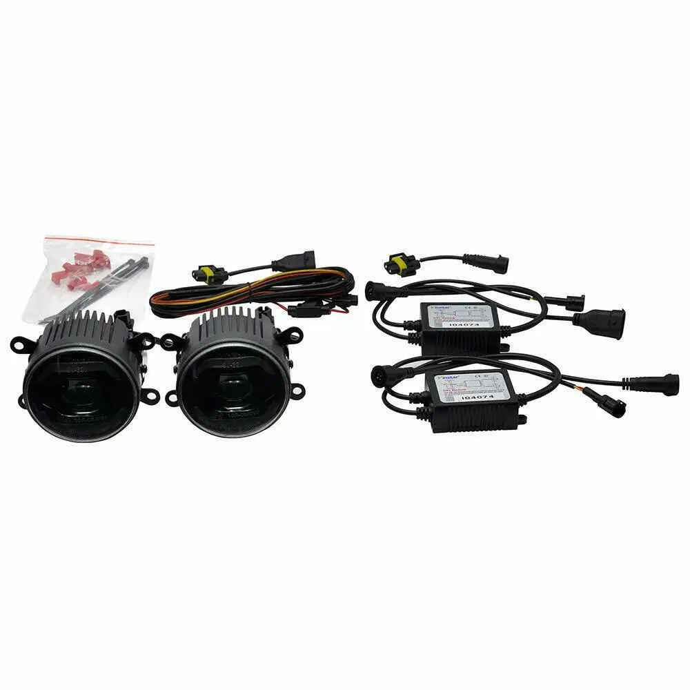 Светодиодный противотуманный фонарь для автомобиля 2 шт. дневные ходовые огни Land